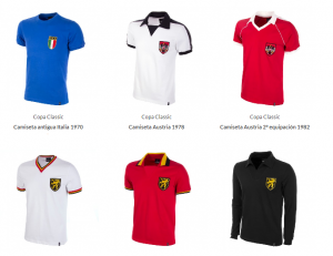 Camisetas Europa