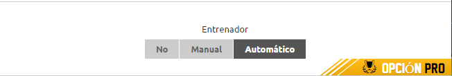 Entrenador automatico en futmondo