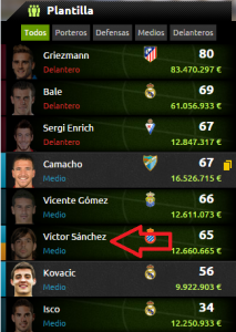 Multiposición en futmondo