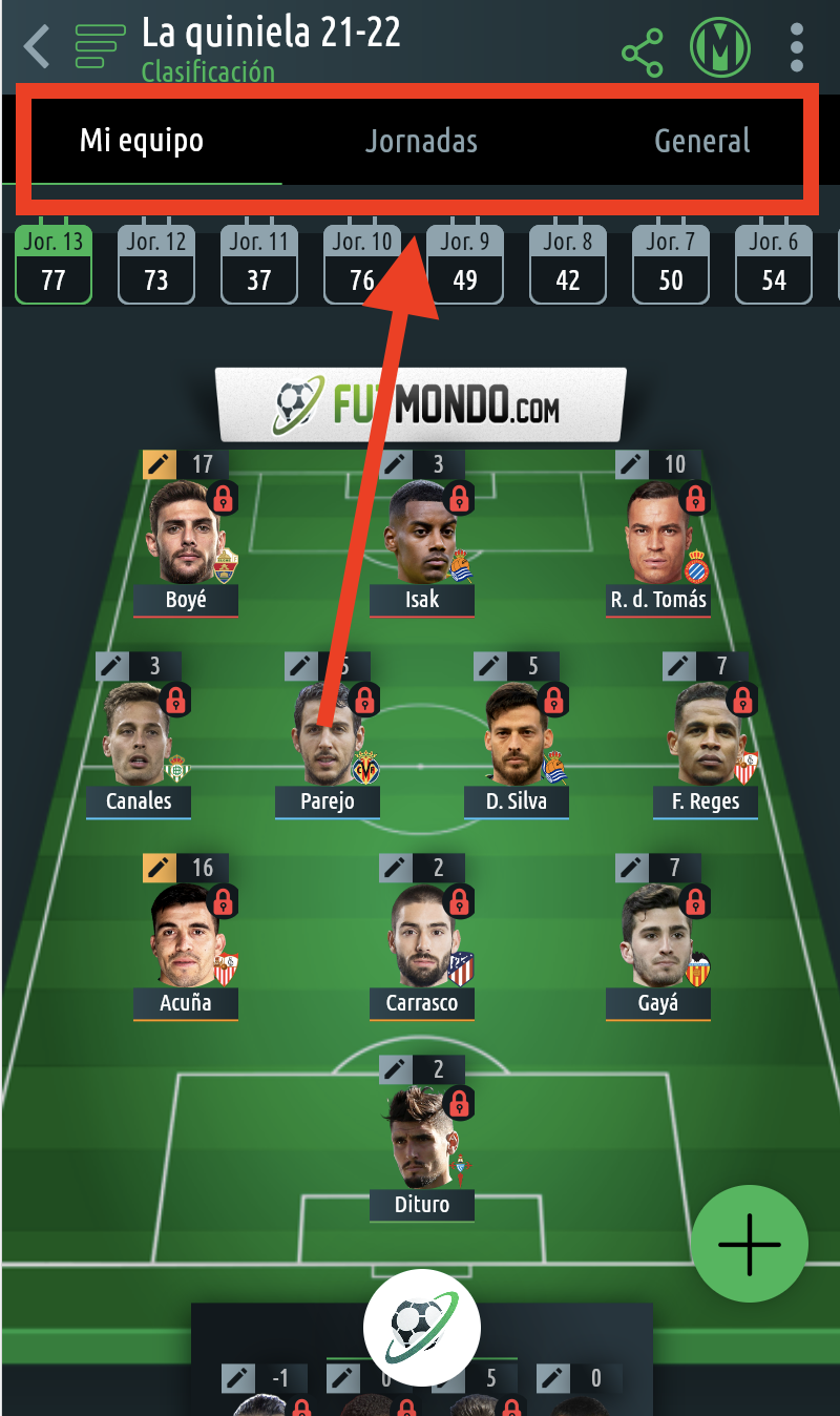 clasificación