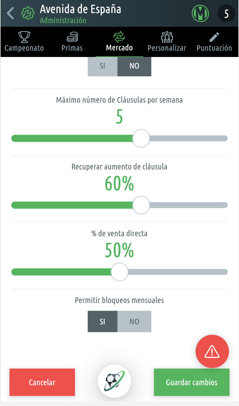 Nueva app de futmondo