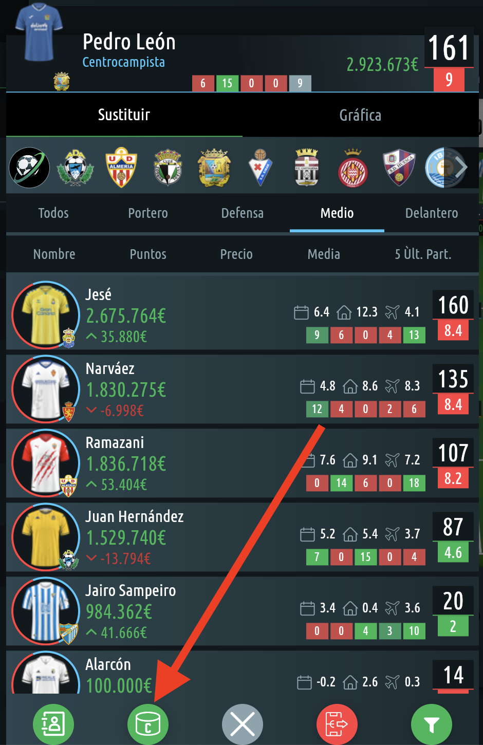 Capitán en futmondo